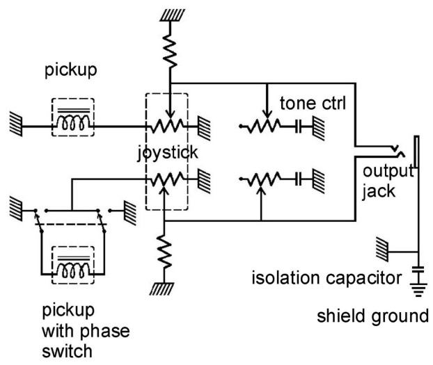 Volector circuit, click for hi-res
